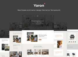 Yaron – Real Estate & Interior Design Elementor Template kit