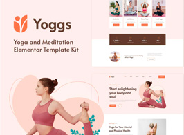 Yoggs – Yoga & Meditation Elementor Template Kit