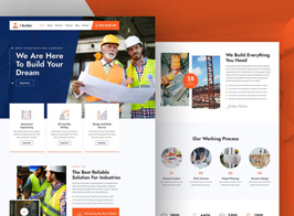 Z-Builder – Construction Elementor Template Kit