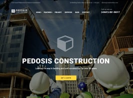 Pedosis – Construction Responsive WordPress Theme