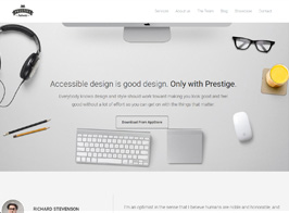 Prestige – Multi Purpose WordPress Landing Pages