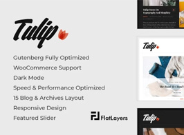 Tulip – Responsive WordPress Blog Theme