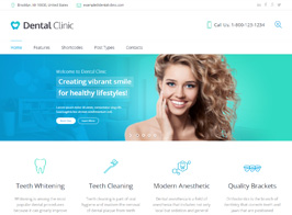Dental Clinic – Medical and Dentist WordPress Theme