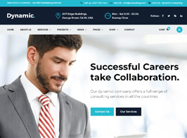 Dynamic – Finance and Consulting Business WordPress Theme