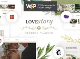 Love Story | Wedding and Event Planner WordPress Theme