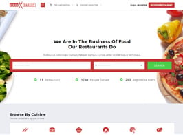 FoodBakery | Delivery Restaurant Directory WordPress Theme