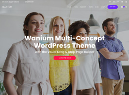 Wanium – A Elegant Multi-Concept Theme
