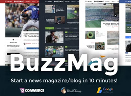 BuzzMag – Viral News WordPress Magazine/Blog Theme