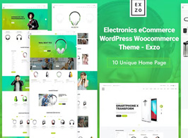 Exzo – Electronics eCommerce WordPress Woocommerce Theme