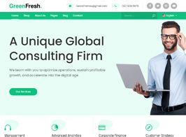 GreenFresh – Creative Multiuse WordPress Theme