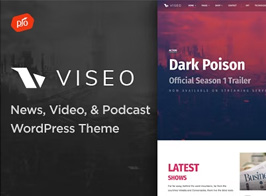 Viseo – News, Video, & Podcast Theme