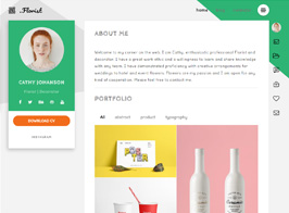 Creative Resume & CV WordPress Theme