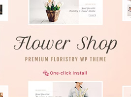 Flower Shop – Decoration Store and Floristic WordPress Theme