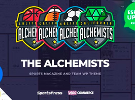 Alchemists – Sports, eSports & Gaming Club and News WordPress Theme