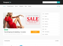 Couponis – Affiliate & Submitting Coupons WordPress Theme