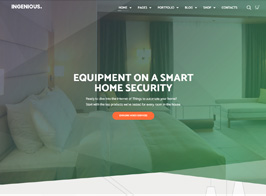 Ingenious – Smart Home Automation WordPress Theme