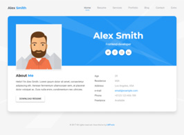Aveo | CV/Resume WordPress Theme