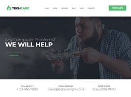TechCare – Electronics Repair WordPress Theme