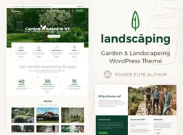Landscaping – Garden Landscaper WordPress Theme