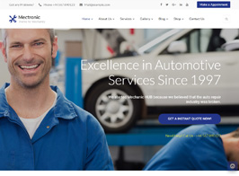 Mectronic – WordPress Theme for Car Repair Center