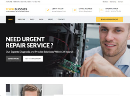 Sharai Khana – Computer Repair & Multi-Concept Professional Services WordPress Theme