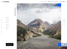 Narrative – Photography WordPress