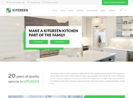 KitGreen – Interior and Kitchen Design WordPress Theme