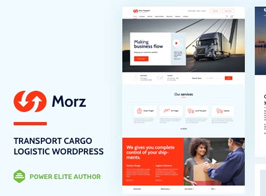 Morz – Transportation WordPress Theme