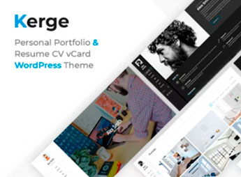 Kerge – Resume WordPress Theme