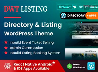 DWT – Directory & Listing WordPress Theme