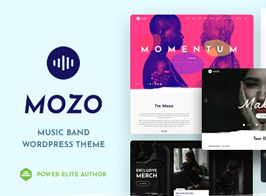 Mozo – Music WordPress Theme