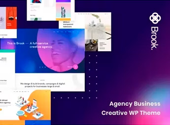 Brook – Agency Business Creative WordPress Theme