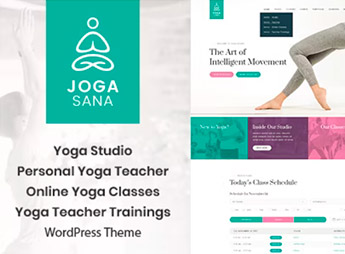 Jogasana – Yoga Oriented WordPress Theme