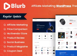 Blurb – Affiliate Marketing WordPress Theme