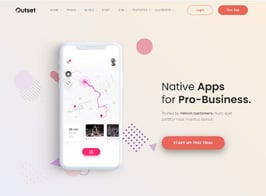 The Outset – MultiPurpose WordPress Theme for Saas & Startup