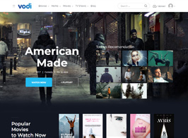 Vodi – Video WordPress Theme for Movies & TV Shows