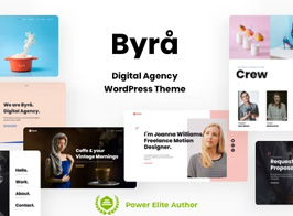 Byra – Simple Portfolio WordPress Theme