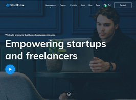 StartFlow | Responsive Multipurpose WordPress Theme