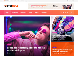 Digiqole – News Magazine WordPress Theme