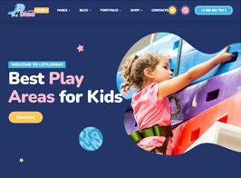 Littledino – Modern Kids WordPress Theme