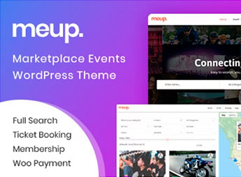 Meup – Event Marketplace WordPress Theme