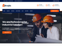 Struqta – Industrial & Construction Elementor WordPress Theme