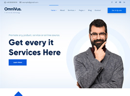 Omnivus – IT Solutions & Services WordPress Theme