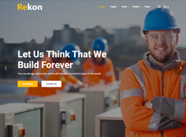 Rekon – Construction WordPress Theme