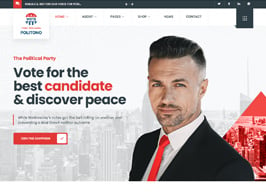 Politono – Political Election Campaign WordPress Theme
