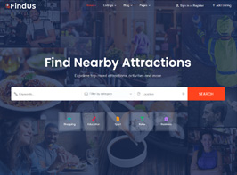Findus – Directory Listing WordPress Theme