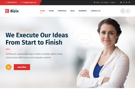 Bizix – Corporate and Business WordPress Theme