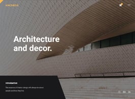 Arcdeco – Architecture & Interior Design WordPress Theme