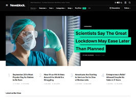 Newsblock – News & Magazine WordPress Theme with Dark Mode