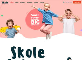 Skole – Children Kindergarten WordPress Theme